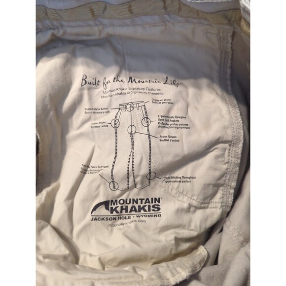 Mountain Khakis Men's Teton Twill Pant Outdoor Workwear Freestone Beige 36x30 - Picture 7 of 11